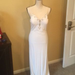 Beautiful white long gown